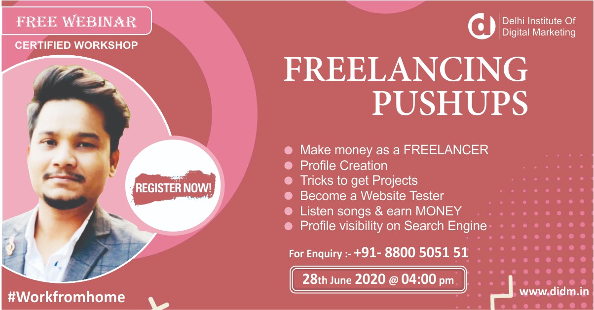 Free Webinar On Freelance Pushups
