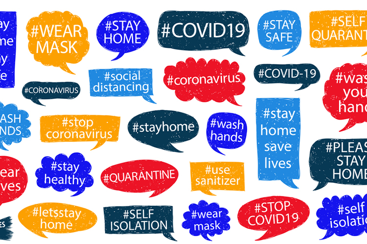 how use social media during covid 19