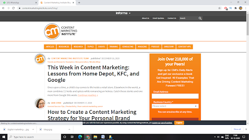 Content Marketing Blog