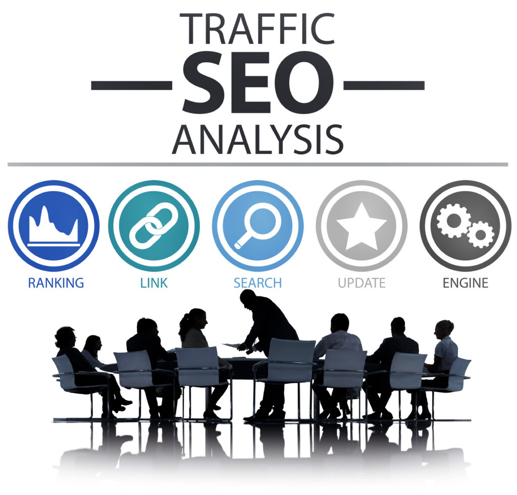 Search Engine Optimisation Analysis Information Data Concept