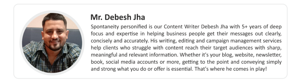 Mr debesh content writer