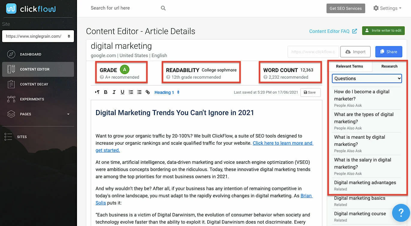 Digital marketing trends