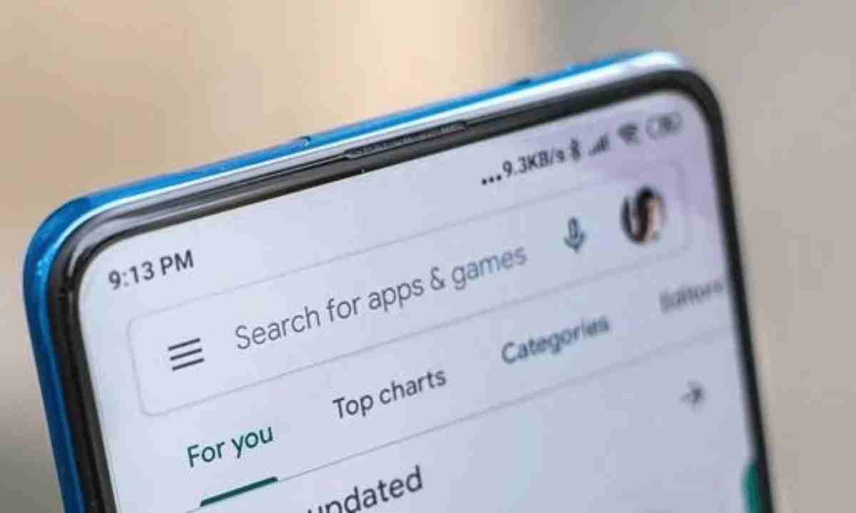 Advertising apps may appear in Google Play Store searches