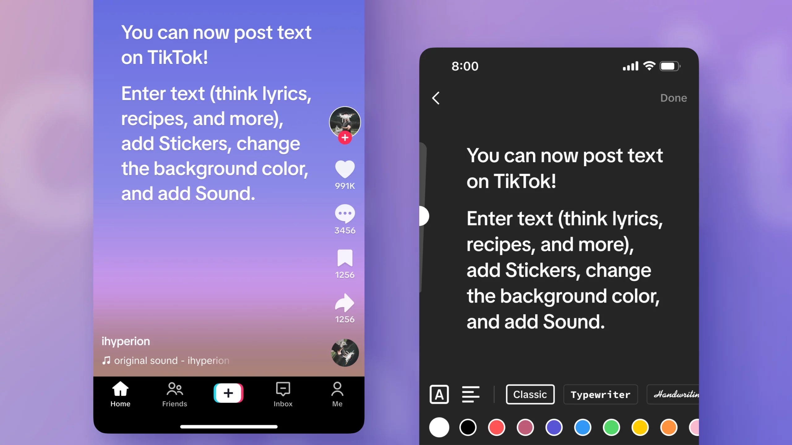 TikTok’s New Feature: Text-Only Posts
