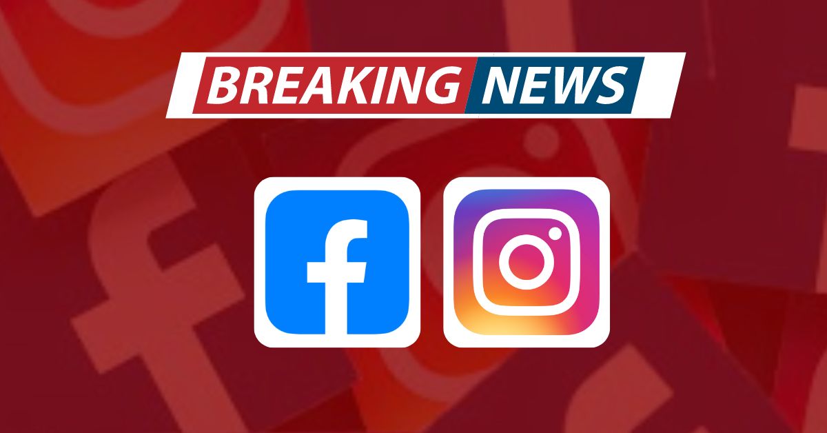 Facebook and Instagram down