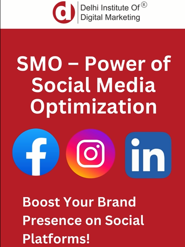 SMO - POWER OF SOCIAL MEDIA OPTIMIZATION