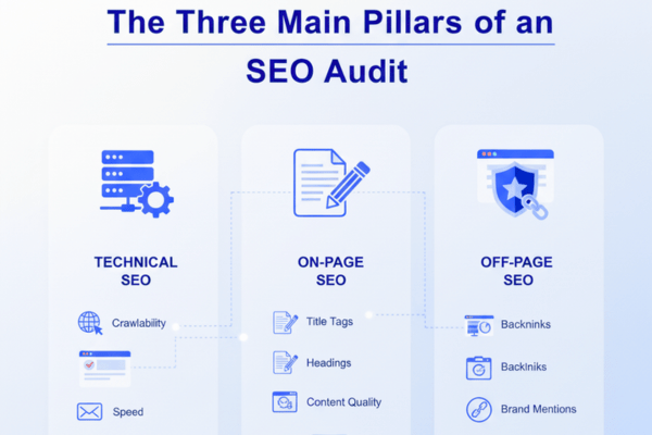 The Three main pillar of an SEO Audit 