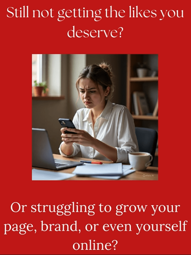 Still not getting the likes you deserve?